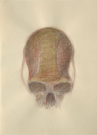 Nature morte, Sch&auml;delbild,&nbsp;2003

tecnica mista

21 x 15 cm