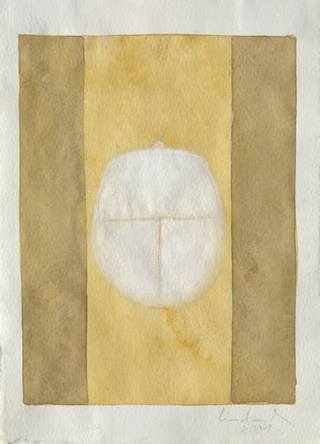 Nature morte, Sch&auml;delbild,&nbsp;2001

acquarello su carta

15,5 x 10 cm