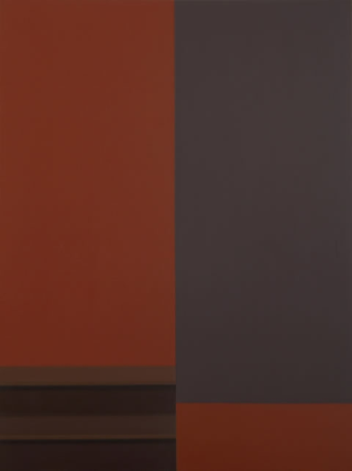 Quadri spaziali, Gro&szlig;es Treppenhaus in versetzter Sicht, rechts,&nbsp;1988

olio su tela

200 x 150 cm
