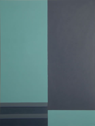 Quadri spaziali, Gro&szlig;es Treppenhaus mit gro&szlig;er Untersicht,&nbsp;1988