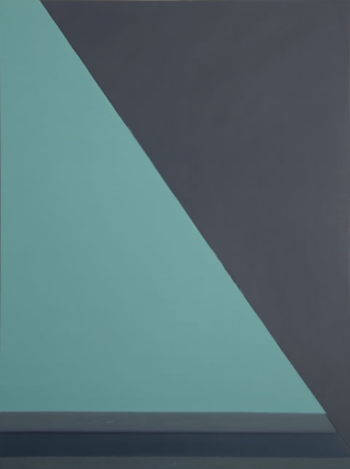 Quadri spaziali, Gro&szlig;es Treppenhaus mit diagonaler Untersicht,&nbsp;1988

olio su tela

200 x 135 cm