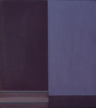 Quadri spaziali, Blaues Treppenhaus mit gro&szlig;er Untersicht,&nbsp;1988

﻿olio su tela

46 x 40 cm