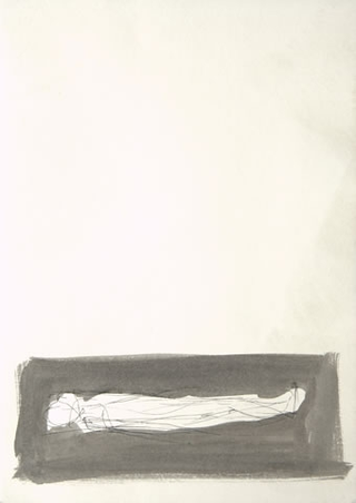 Figure, Liegende Figur,&nbsp;1998

acquerello e disegno su carta

29,5 x 21 cm