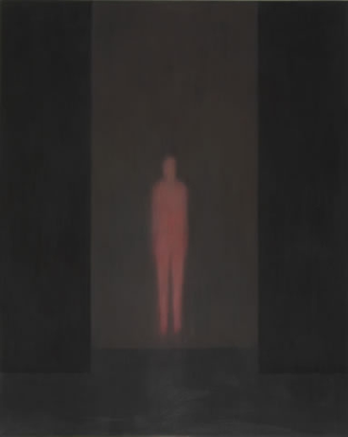 Figure, Stehende Figur,&nbsp;2006
olio e pastello su tela
250 x 200 cm