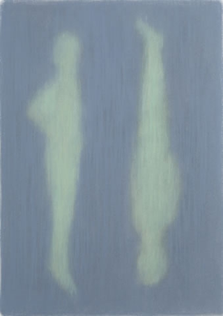 Figure, Kopfstand,&nbsp;2004

pastello su carta