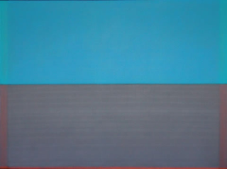 Quadri spaziali, Horizont, 2001
olio su tela
150 x 200 cm
